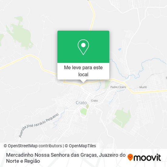 Mercadinho Nossa Senhora das Graças mapa