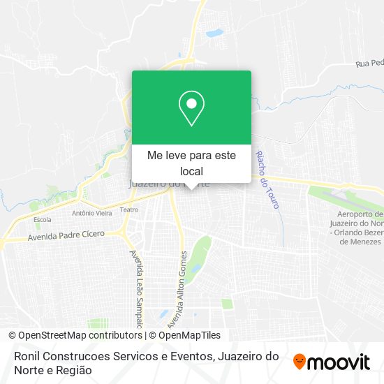 Ronil Construcoes Servicos e Eventos mapa