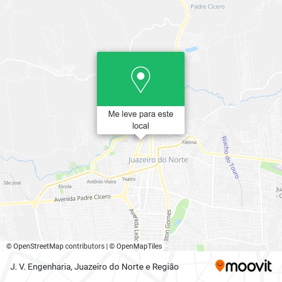 J. V. Engenharia mapa