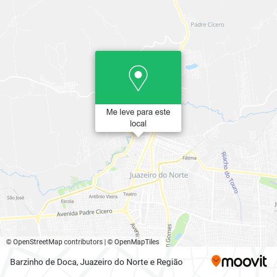 Barzinho de Doca mapa