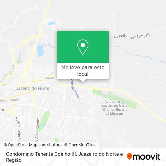 Condominio Tenente Coelho III mapa