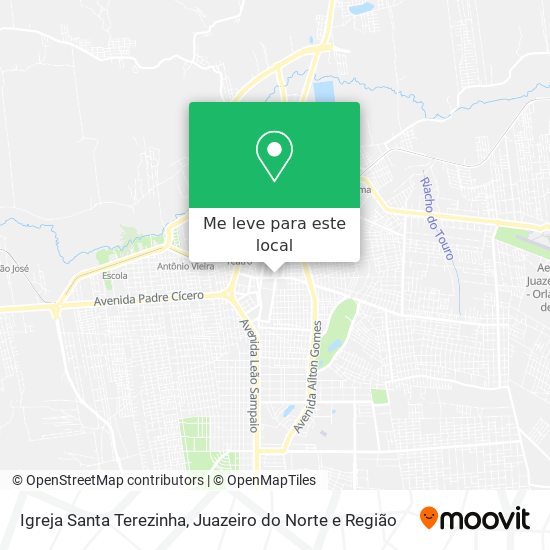 Igreja Santa Terezinha mapa