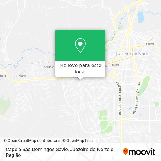 Capela São Domingos Sávio mapa