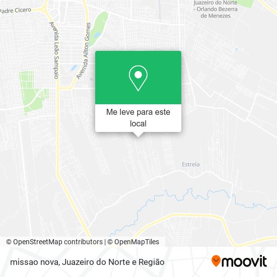 missao nova mapa