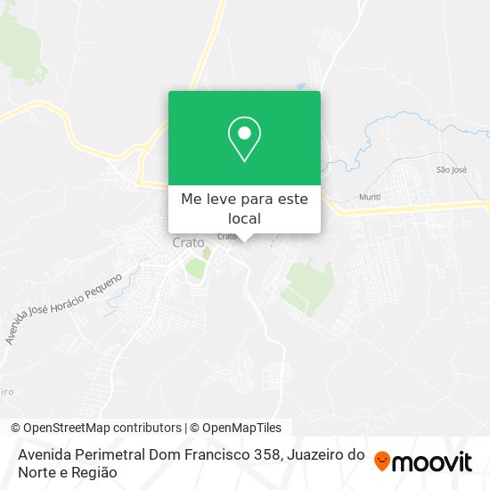 Avenida Perimetral Dom Francisco 358 mapa