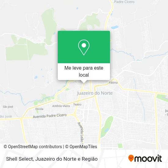 Shell Select mapa