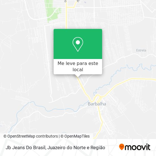 Jb Jeans Do Brasil mapa