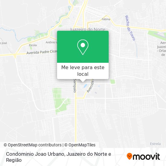 Condominio Joao Urbano mapa