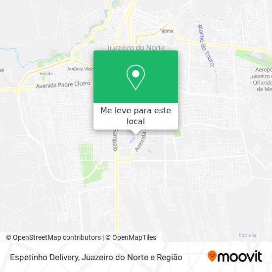 Espetinho Delivery mapa