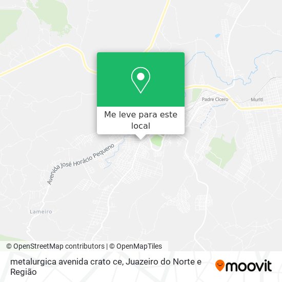 metalurgica avenida crato ce mapa