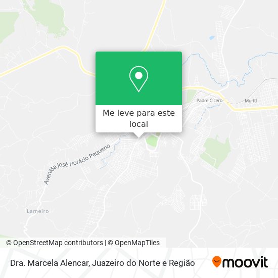 Dra. Marcela Alencar mapa