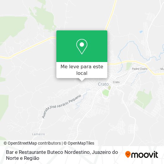 Bar e Restaurante Buteco Nordestino mapa
