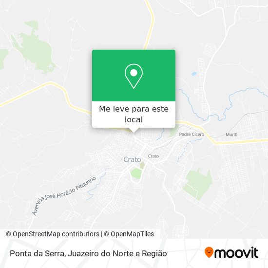 Ponta da Serra mapa