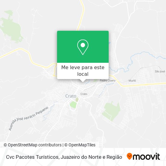 Cvc Pacotes Turísticos mapa