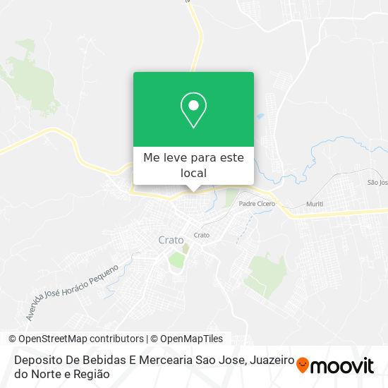 Deposito De Bebidas E Mercearia Sao Jose mapa