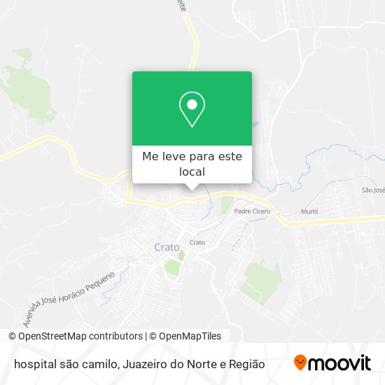 hospital são camilo mapa