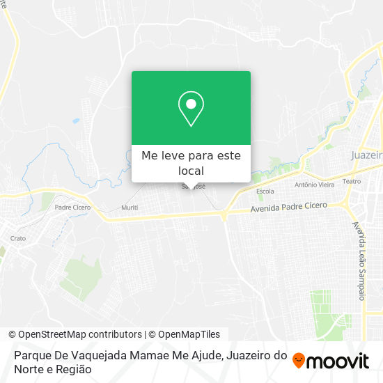 Parque De Vaquejada Mamae Me Ajude mapa