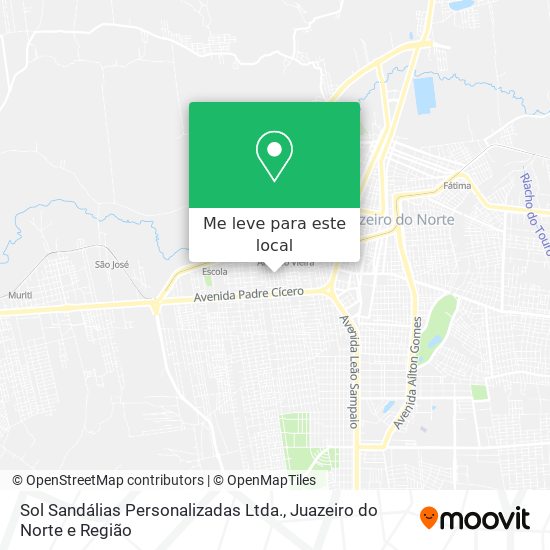 Sol Sandálias Personalizadas Ltda. mapa
