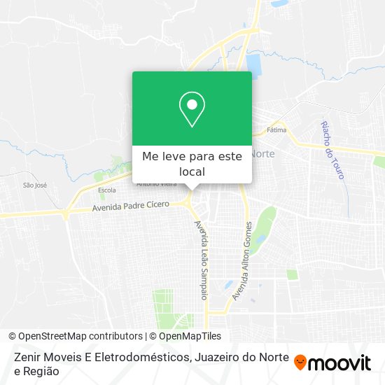 Zenir Moveis E Eletrodomésticos mapa