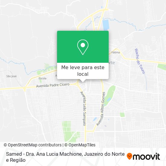 Samed - Dra. Ana Lucia Machione mapa