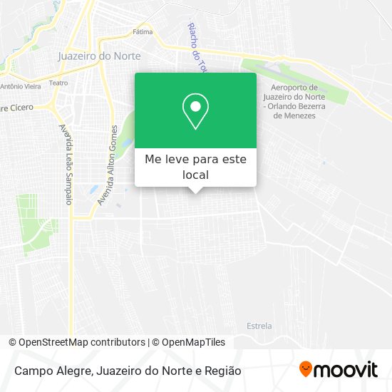 Campo Alegre mapa