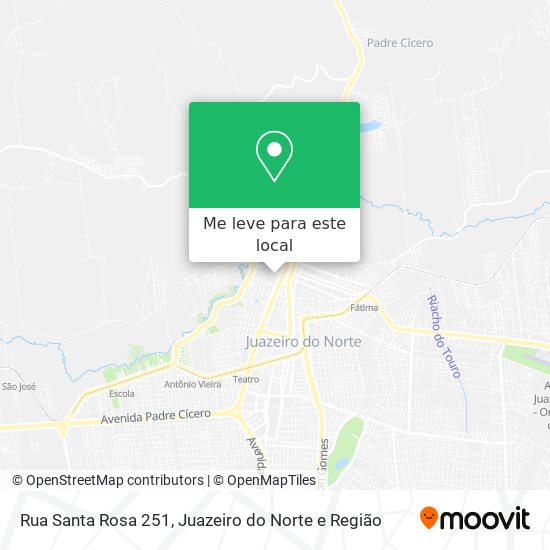 Rua Santa Rosa 251 mapa