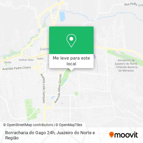 Borracharia do Gago 24h mapa