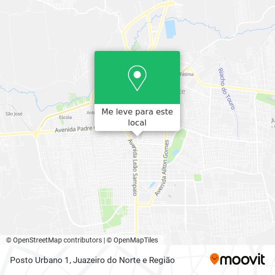 Posto Urbano 1 mapa