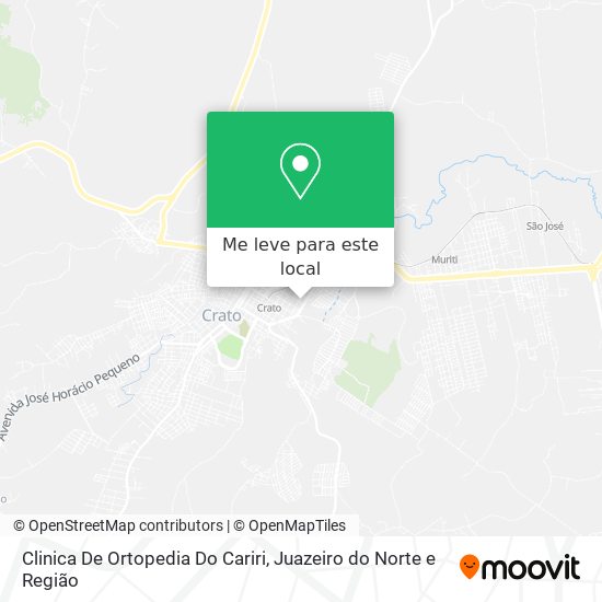 Clinica De Ortopedia Do Cariri mapa