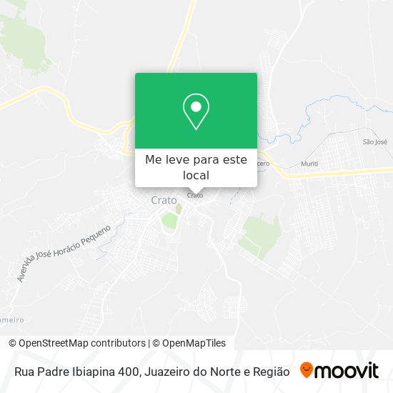 Rua Padre Ibiapina 400 mapa