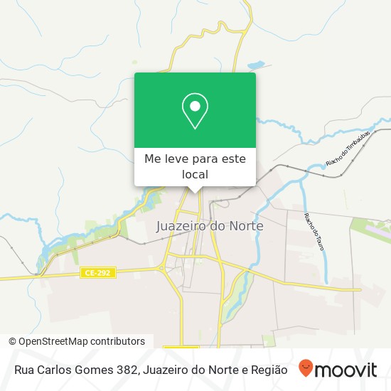 Rua Carlos Gomes 382 mapa