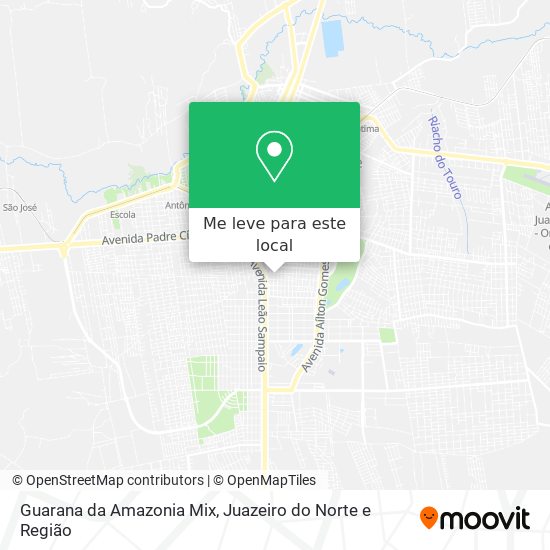 Guarana da Amazonia Mix mapa