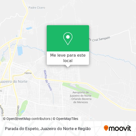 Parada do Espeto mapa