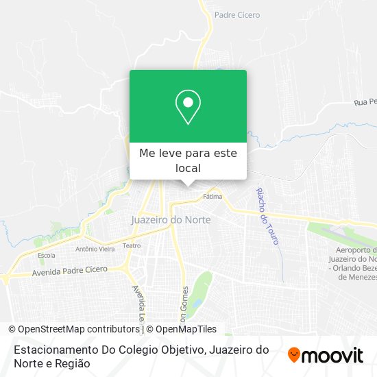 Estacionamento Do Colegio Objetivo mapa