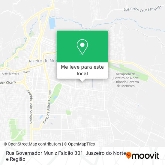 Rua Governador Muniz Falcão 301 mapa