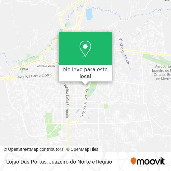 Lojao Das Portas mapa