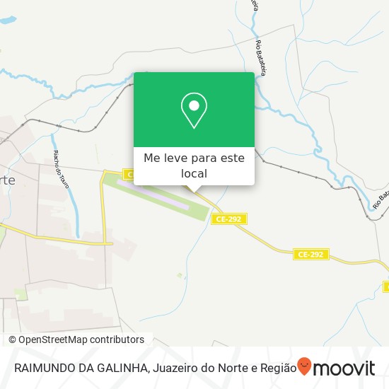 RAIMUNDO DA GALINHA mapa