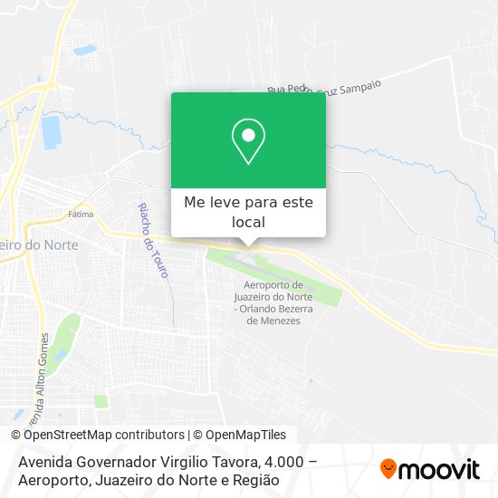 Avenida Governador Virgilio Tavora, 4.000 – Aeroporto mapa