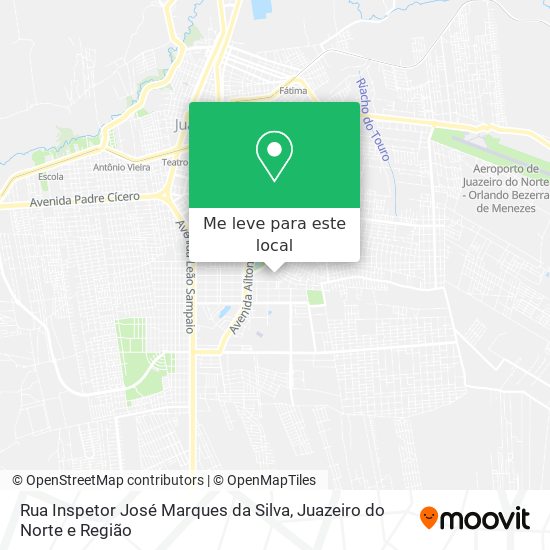 Rua Inspetor José Marques da Silva mapa