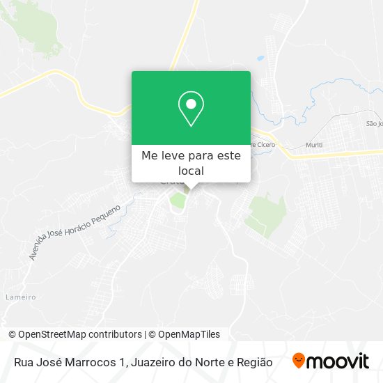 Rua José Marrocos 1 mapa