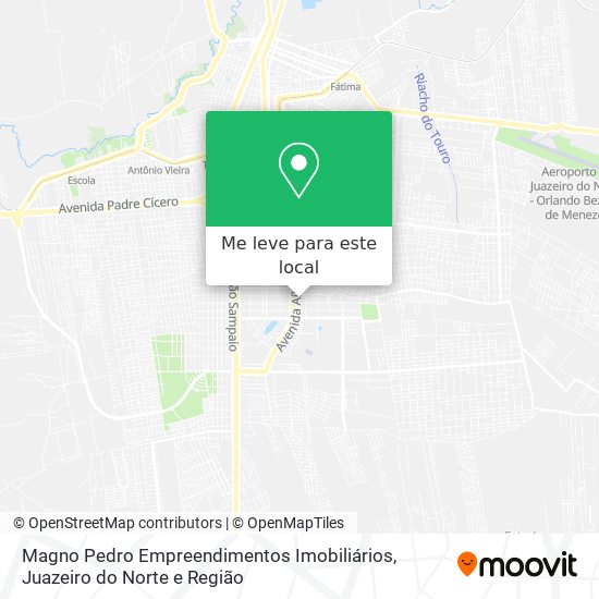 Magno Pedro Empreendimentos Imobiliários mapa