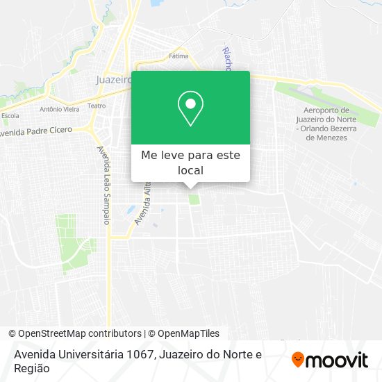 Avenida Universitária 1067 mapa
