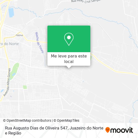 Rua Augusto Dias de Oliveira 547 mapa