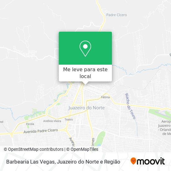 Barbearia Las Vegas mapa
