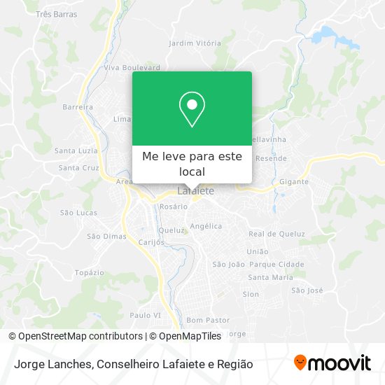 Jorge Lanches mapa