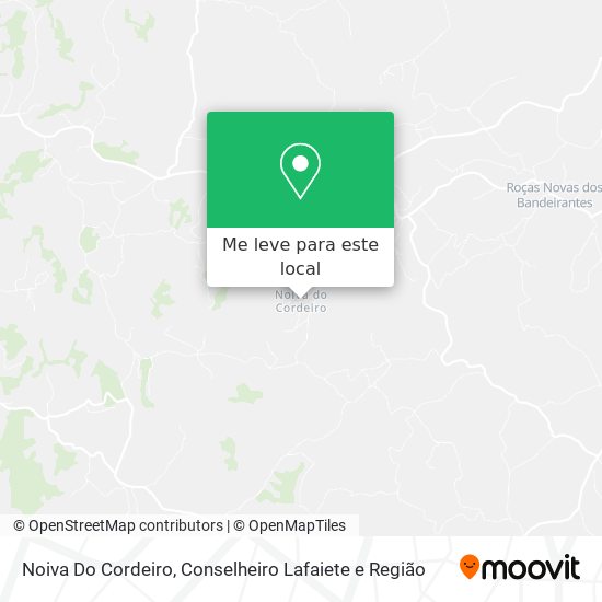 Noiva Do Cordeiro mapa