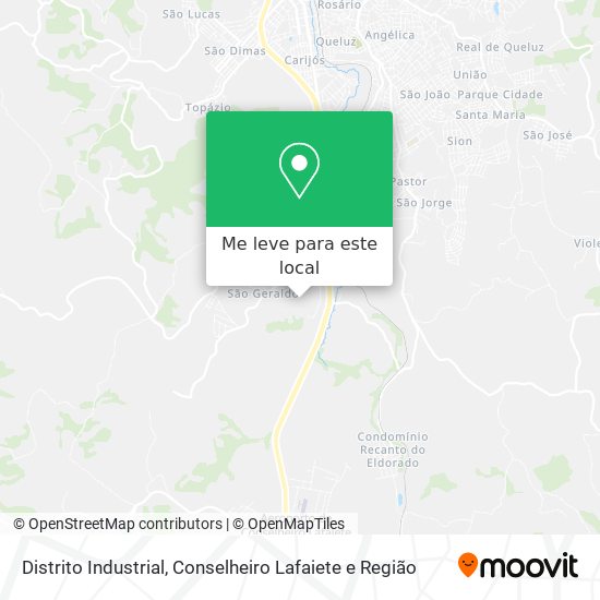 Distrito Industrial mapa