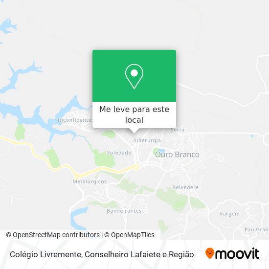 Colégio Livremente mapa