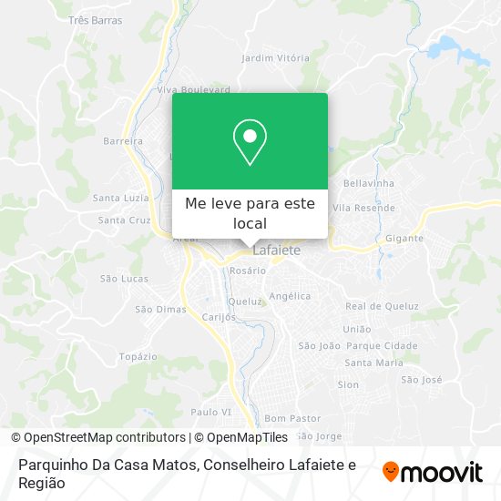 Parquinho Da Casa Matos mapa