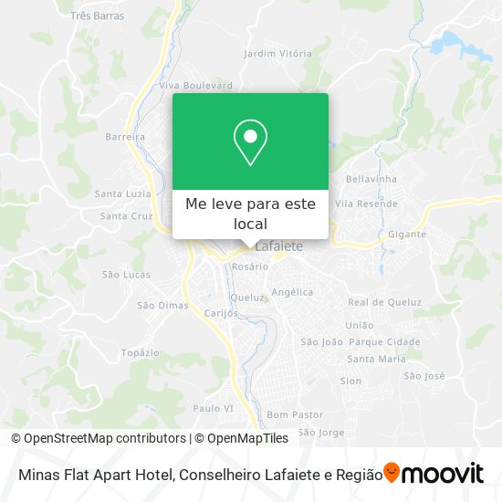 Minas Flat Apart Hotel mapa